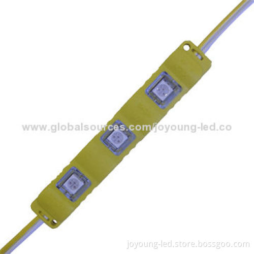 $0.33/piece Good-quality Super Brightness LED Injected Module, 5050, with PC Cover, IP67, 0.75W